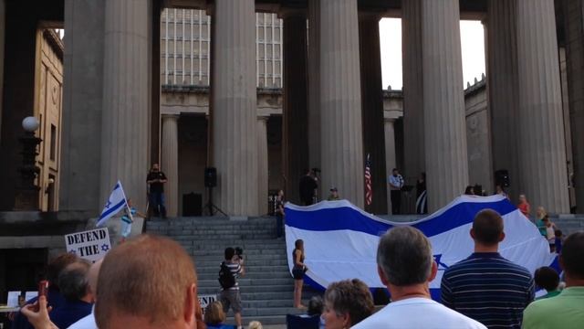 Pro-Israel Rally in Nashville, TN смотреть онлайн