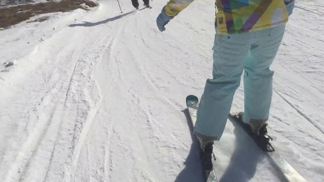 Лижи, Французские Альпы, La Plane 1.02.2017 смотреть онлайн