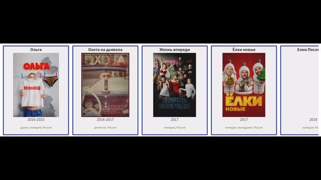 В каких фильмах снималась Юлия Александрова смотреть онлайн