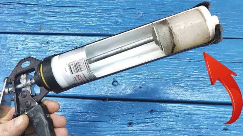 СЕКРЕТ высохшего герметика! Не вздумай его выбрасывать. смотреть онлайн