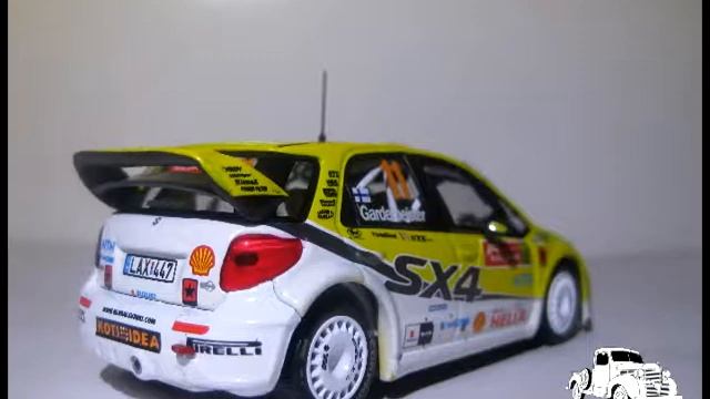 Suziki SX4 WRC - 1/43 смотреть онлайн