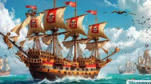 Песня: Мы пираты озорные