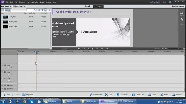 Premiere Elements 11 tutorial: Starting your first project + basic editing techniques смотреть онлайн