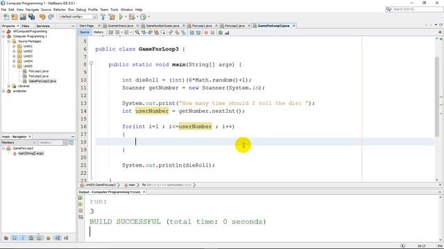 Game For Loop3