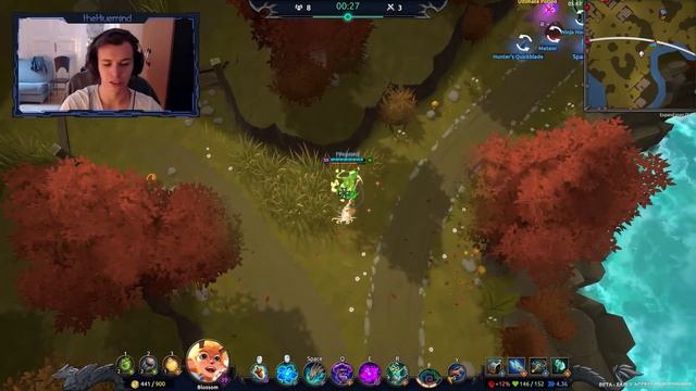 Battlerite Royale - Blossom Full Gameplay (7 kills - WIN) смотреть онлайн