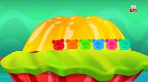 Ten In The Bed | Jelly Bears Nursery Rhymes | Children Rhymes | Kids Songs