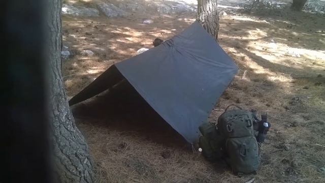 some types of poncho shelter and small game traps смотреть онлайн