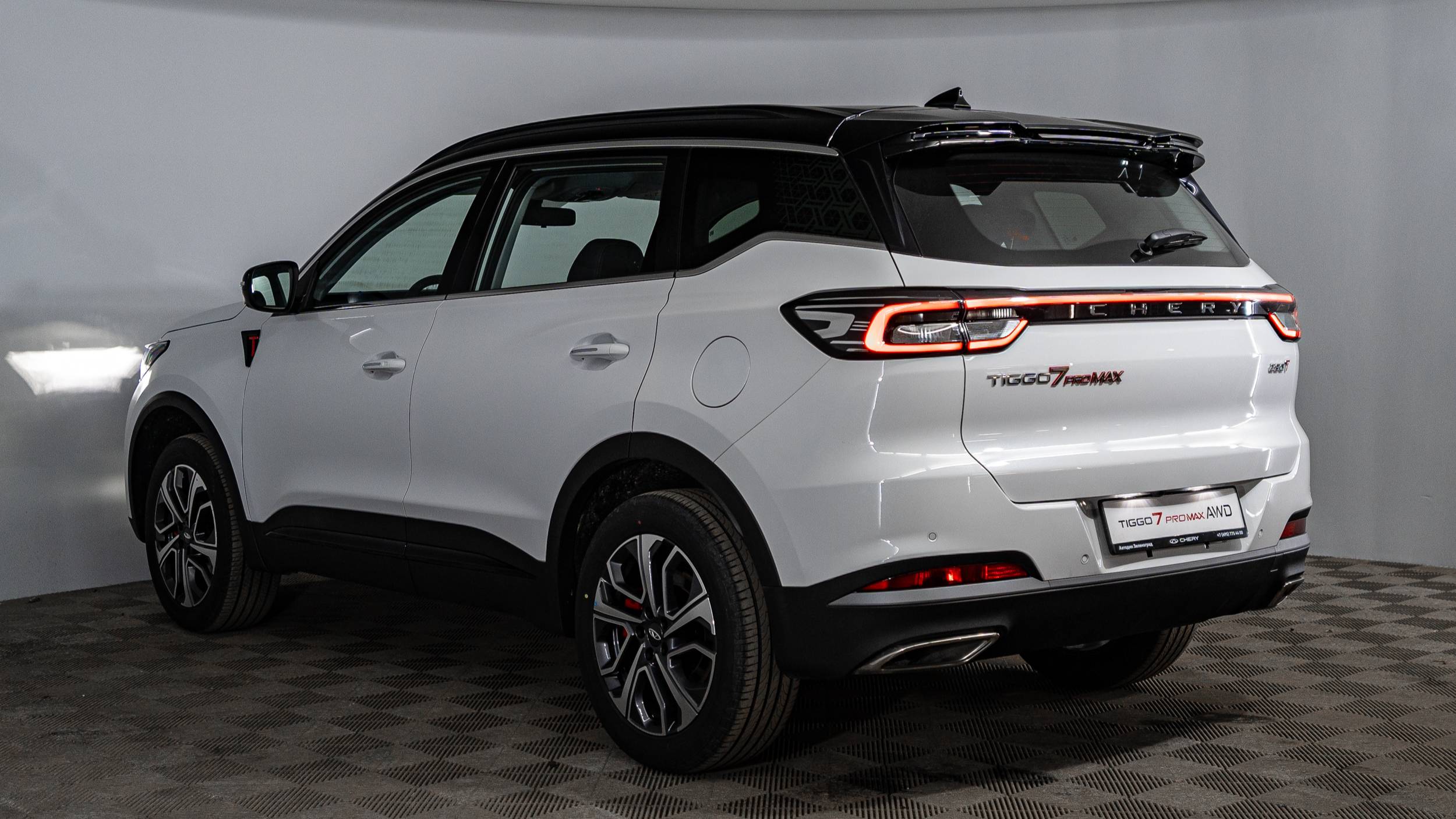 CHERY TIGGO 7 PRO MAX (Prime) Белый-черный смотреть онлайн