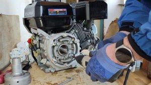 Мотоблок УГРА- заклинил двигатель ДМ-1. Установка Lifan KP 230. Возникли проблемы. Успешное решение