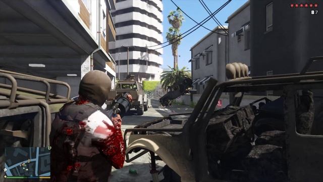 GTA 5 RDE 4.0 - Merryweather Outpost Rampage + Ten Star Escape