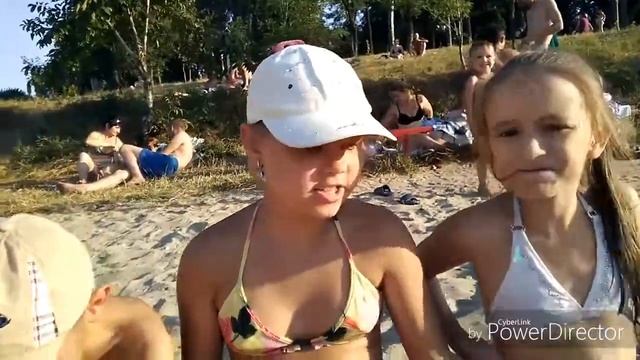 VLOG: мы на пляже