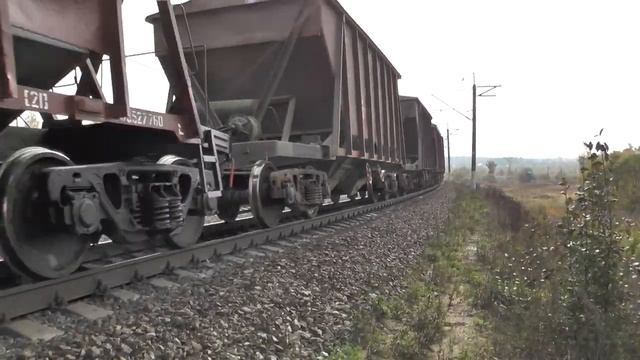 Электровоз ВЛ11-271/281Б с грузовым составом смотреть онлайн