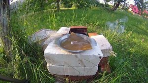 Натрий. Реакция с водой! Химия!