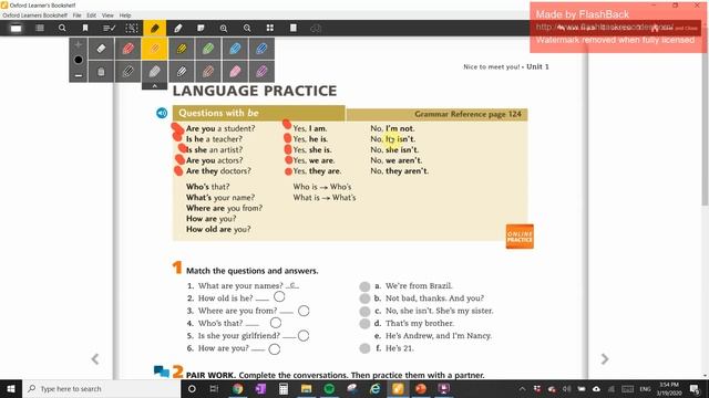 Unit 1, Part 3. Smart Choice 1 смотреть онлайн