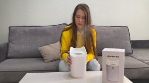 Ультразвуковой увлажнитель воздуха HUMIDIFIER  для дома и офиса/ОБЗОР