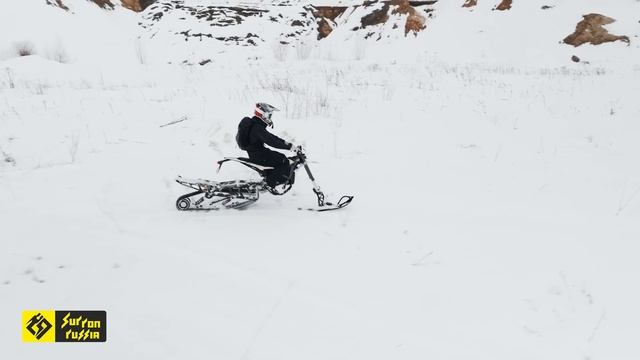 ОБЗОР и ТЕСТ-ДРАЙВ Snowbike Sur-Ron Ultra Bee