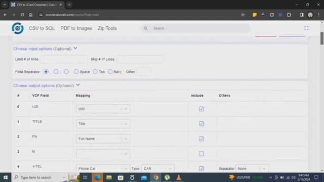 Convert CSV to vCard | How to convert CSV to vCard ? | Free online conversion смотреть онлайн