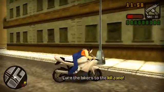 GTA Liberty City Stories PSP #45 The Whole 9 Yardies смотреть онлайн