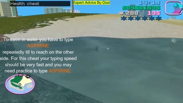 How To Swim in GTA Vice City - GTA Vice City Cheats and Tricks (HD) смотреть онлайн