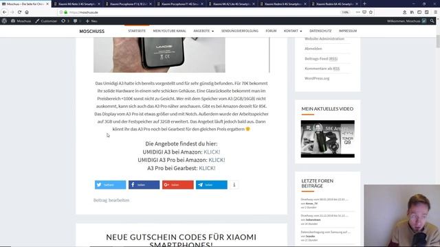 Besten Angebot Smartphones Xiaomi, Gearbest, Amazon - Moschuss.de смотреть онлайн