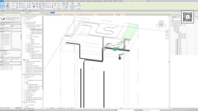 Проект электрики в Revit смотреть онлайн