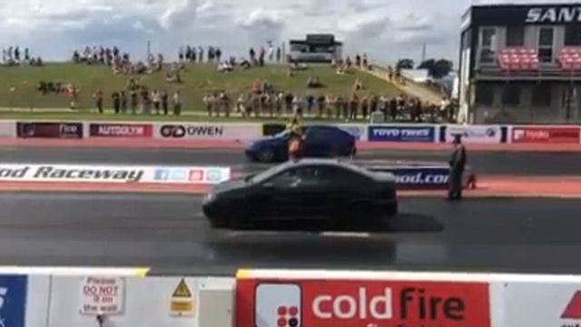 Astra Bertone 2 2  V 1 9 D Seat Leon  Usc Santa Pod Raceway 2016