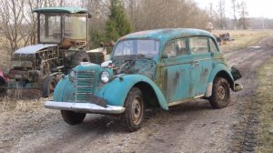 Запускаем Moskvich 401 после 26 лет простоя! Заведется ли!?