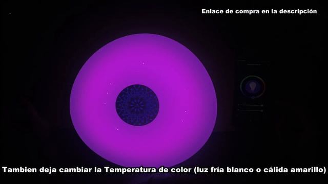 💡Plafón LED WIFI RGB con Control de voz 💡 смотреть онлайн