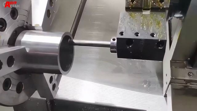Токарный станок с наклонной станиной TCK50Y.mp4 смотреть онлайн