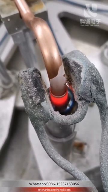 Induction Brazing HVAC pipe Joints | Induction Brazing of Copper Tubing смотреть онлайн