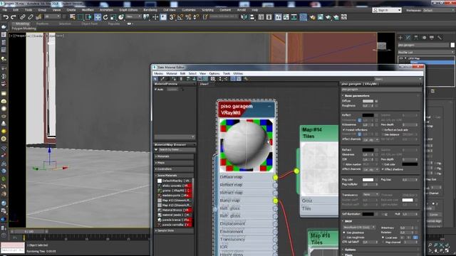 Como Criar Piso Porcelanato no 3ds Max | Aula 21 | Curso Gratuito de 3ds Max e Vray смотреть онлайн