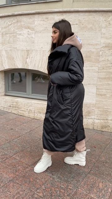 Жіноче зимове пальто ковдра пуховик 42-46 без застібок на запах під пояс без капюшона смотреть онлайн