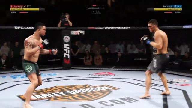 EA SPORTS™ UFC® 3 Обычный бой,но начал проводить эксперименты с комбинациями смотреть онлайн