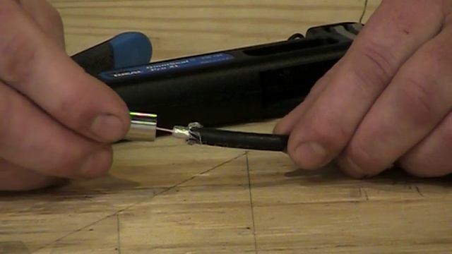 Coax Compression RG-6 Connector Termination.mpg