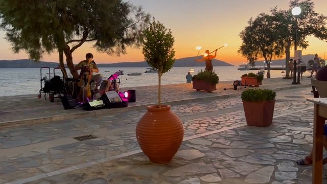 Straßenunterhaltung In Griechenland