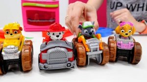 Готовим вместе с игрушками Щенячий патруль и Машей Капуки