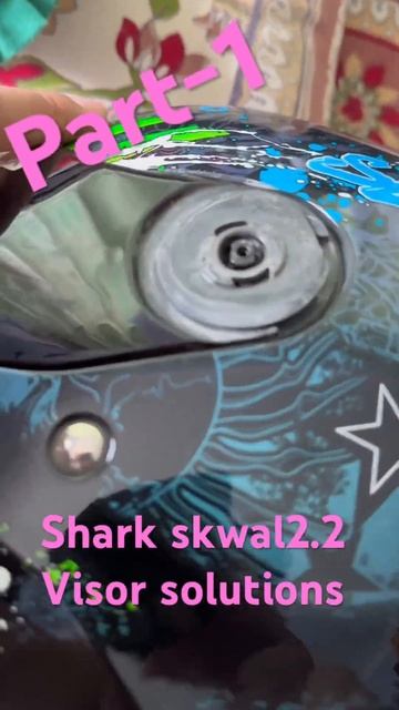Shark skwal 2.2 helmet visor solutions #shortvideo #sharkhelmets смотреть онлайн