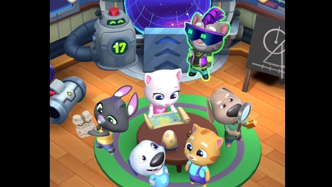 Говорящий Том: гонка на время