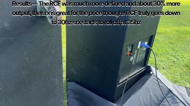 RCF 9006-as vs JBL SRX828SP смотреть онлайн