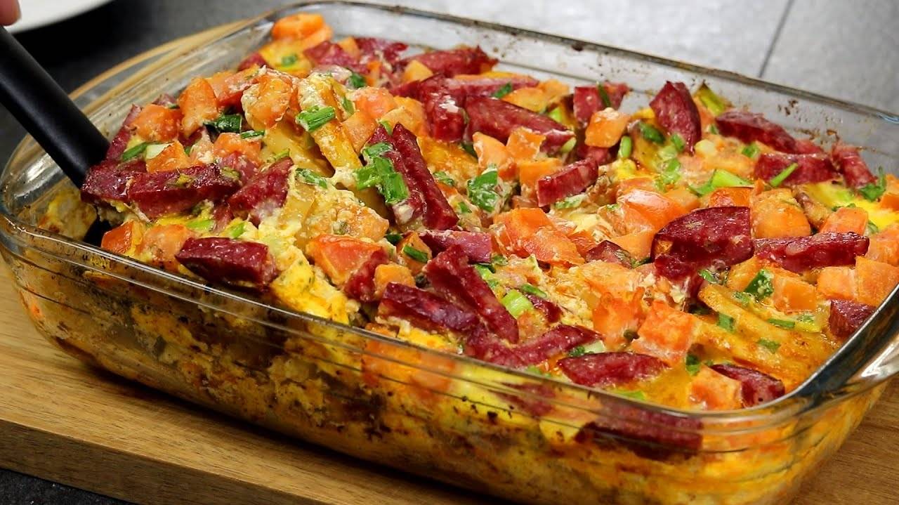 Потрясающе ВКУСНОЕ Горячее БЛЮДО - Хоть на Каждый день,Хоть на Праздник. Вкусный ужин.Вкусные Советы смотреть онлайн