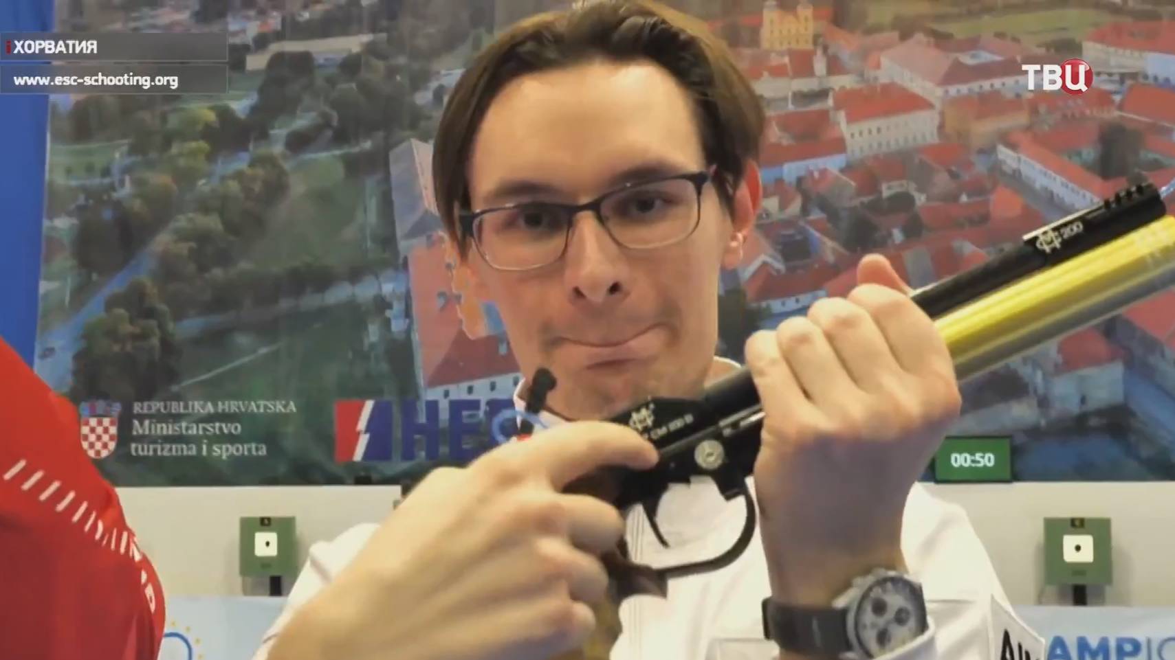 В Москве встретили спортсменов, триумфально выступивших на чемпионате Европы / События на ТВЦ смотреть онлайн