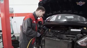 Замена вентилятора и радиатора охлаждения на Hyundai Solaris