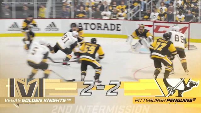 (EA SPORTS NHL 21) (Vegas Golden Knights vs Pittsburgh Penguins) Gameplay смотреть онлайн