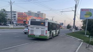 Поездка на автобусе ЛиАЗ 5292.21, маршрут 104. Proton bus simulator