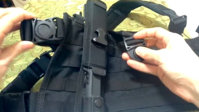 Overview Сondor Molle Chest Rig MCR4 Black | обзор Condor MCR4 смотреть онлайн