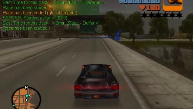 GTA 3 Liberty Unleashed Race 9 смотреть онлайн