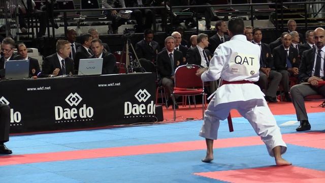 Adham HASHEM Of Qatar - Male Kata 2014 World Karate Championships | WORLD KARATE FEDERATION