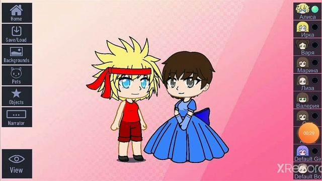 Gacha Club | Алиса и Алекс "Переодевание" смотреть онлайн
