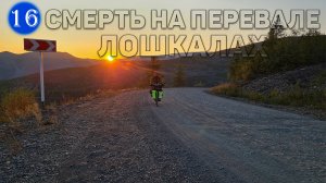 №16 СМЕРТЬ НА ПЕРЕВАЛЕ ЛОШКАЛАХ! Кто-то сбил птицу! Велопутешествие по Магаданской области