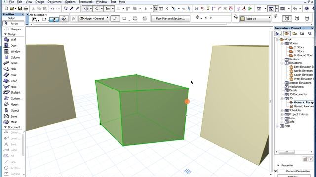 The ARCHICAD MORPH Tool - Offsetting MORPH Edges смотреть онлайн